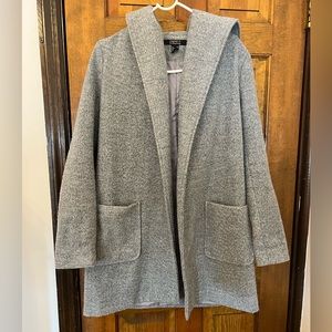 Grey peacoat size XS. Very comfy and cute!